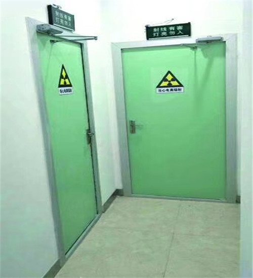 咸宁厂家定制防 辐射铅门 CT室铅门 放射科射线防护施工